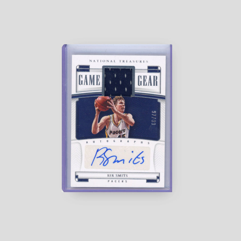 2022-23 Panini National Tresures Game Gear Rik Smits /99 #GGA-RIK