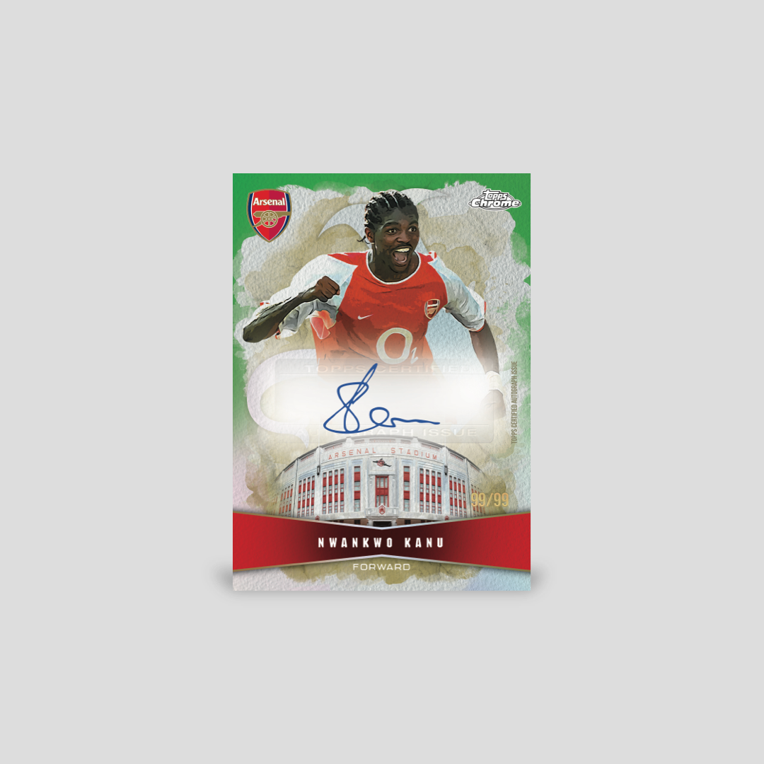2025-26 Topps Chrome Arsenal Hobby Box