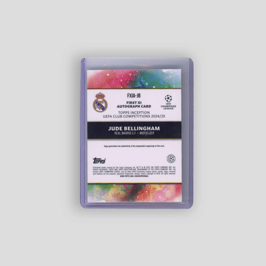 2024-25 Topps Inception First XI Autograph Jude Bellingham /75 #FXIA-JB