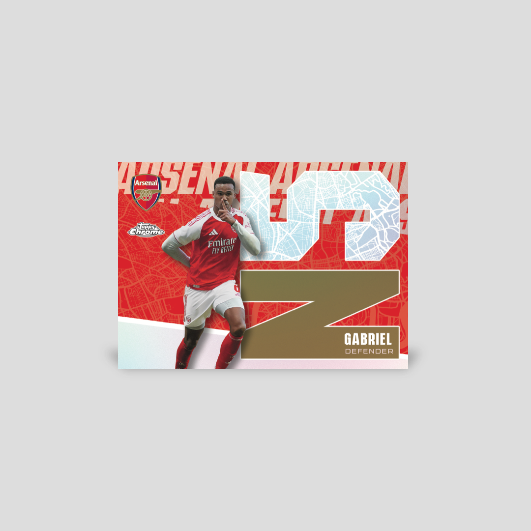 2025-26 Topps Chrome Arsenal Hobby Box