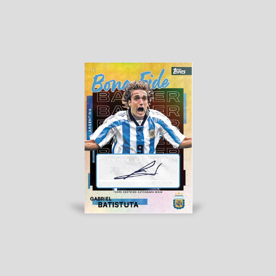 2025-26 Topps Soccer Argentina Team Set Box
