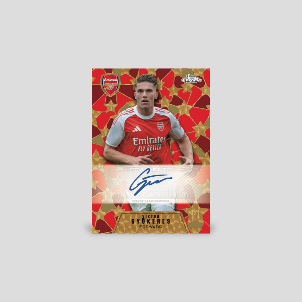 2025-26 Topps Chrome Arsenal Hobby Box