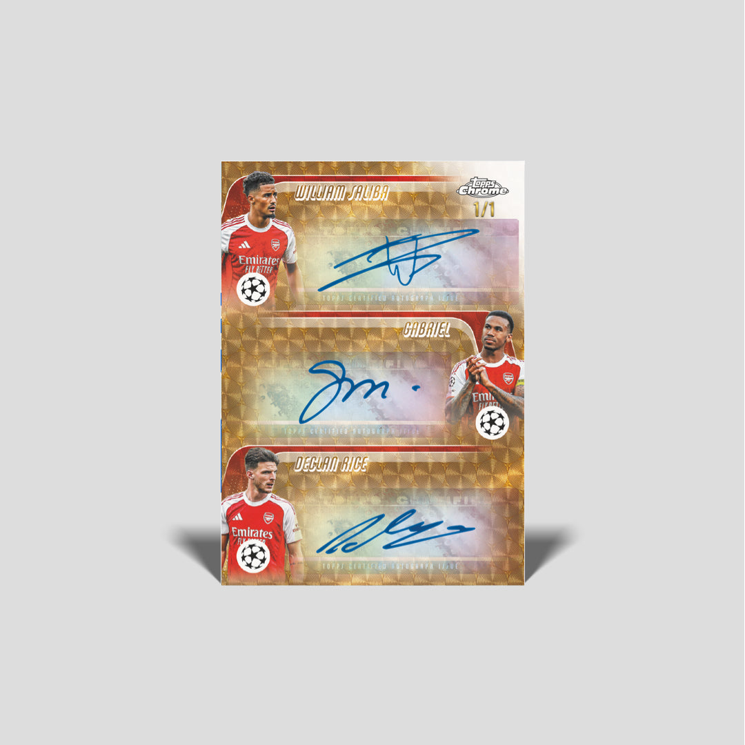2025-26 Topps Chrome UCC UEFA Club Competitions Soccer Jumbo Box