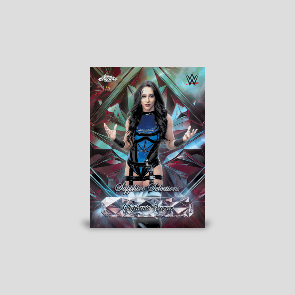 2026 Topps Chrome WWE Sapphire Hobby Box