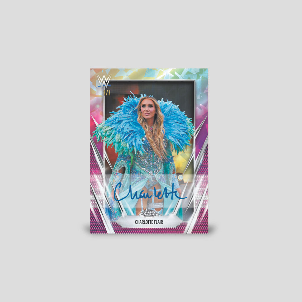 2026 Topps Chrome WWE Sapphire Hobby Box