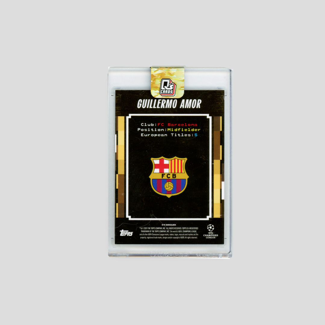 2024-25 Topps Decades Terrace Heroes Guillermo Amor 1/1