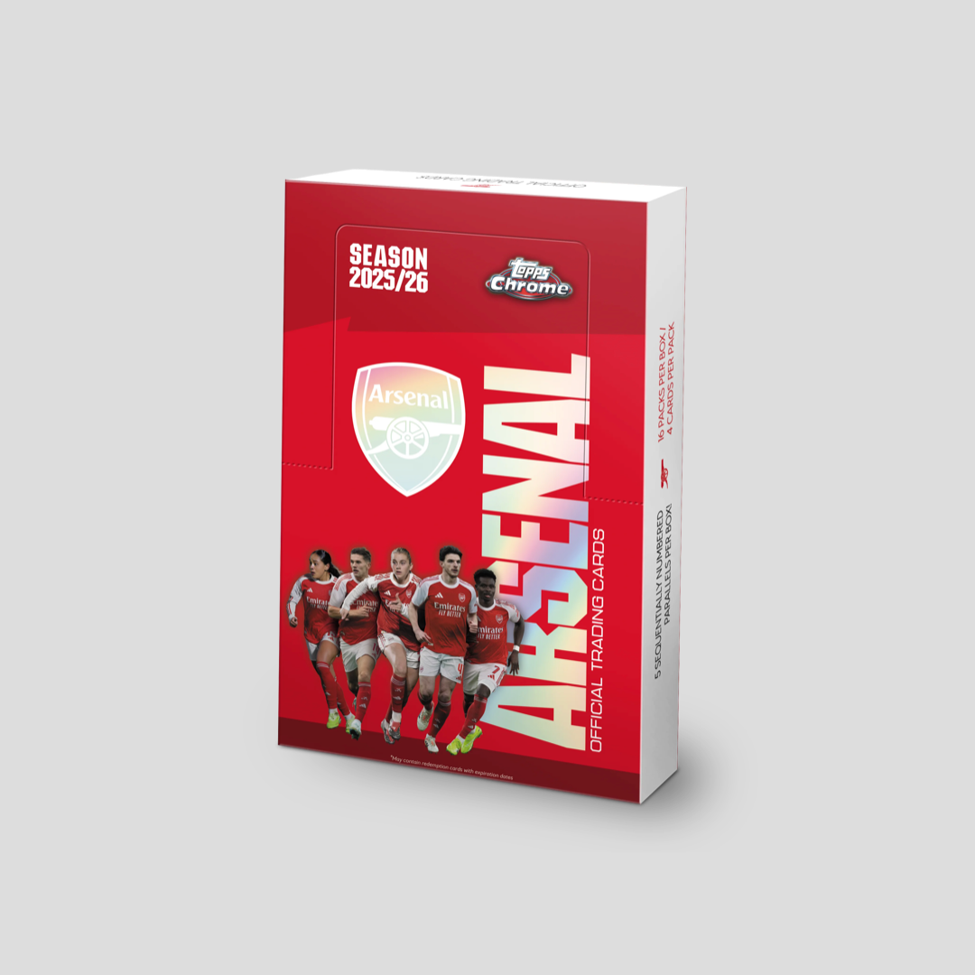 2025-26 Topps Chrome Arsenal Hobby Box