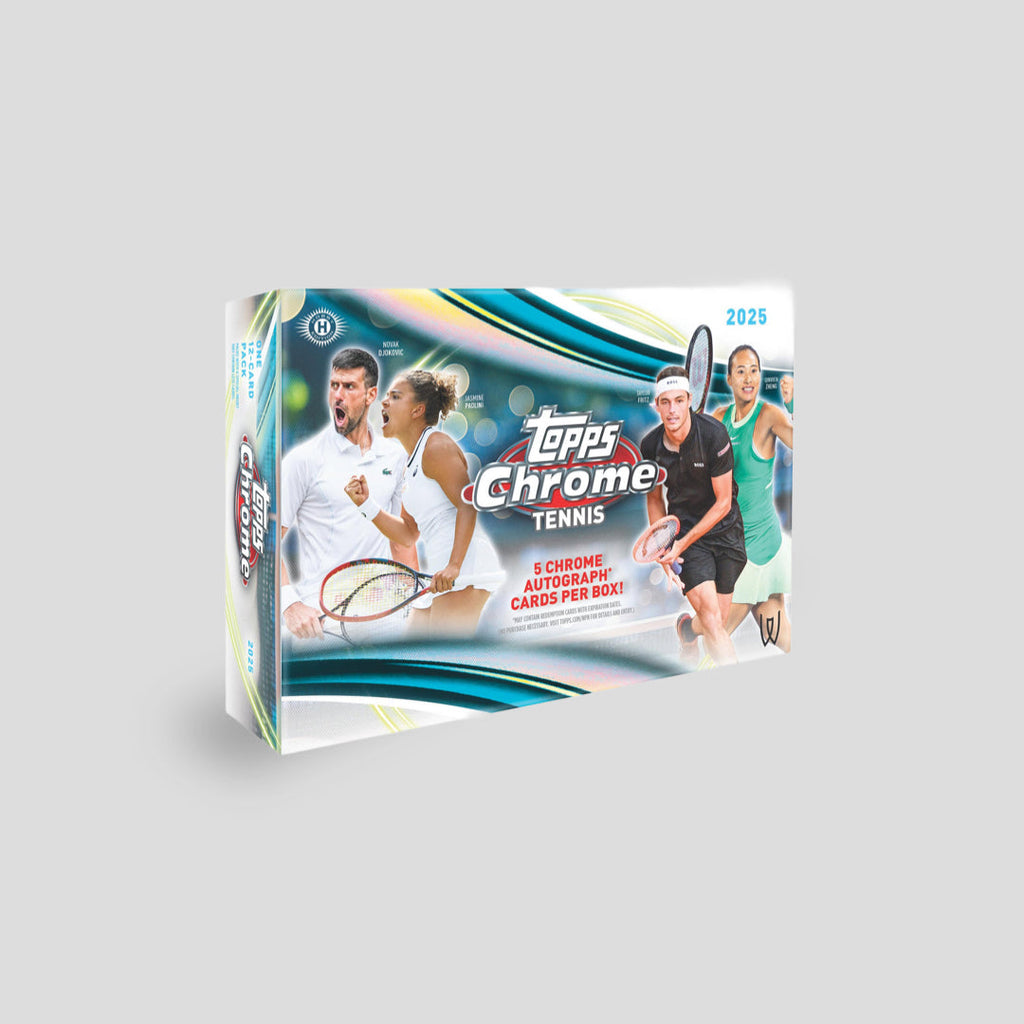2025 Topps Chrome Tennis Breakers Delight Box Box - Q's Cards