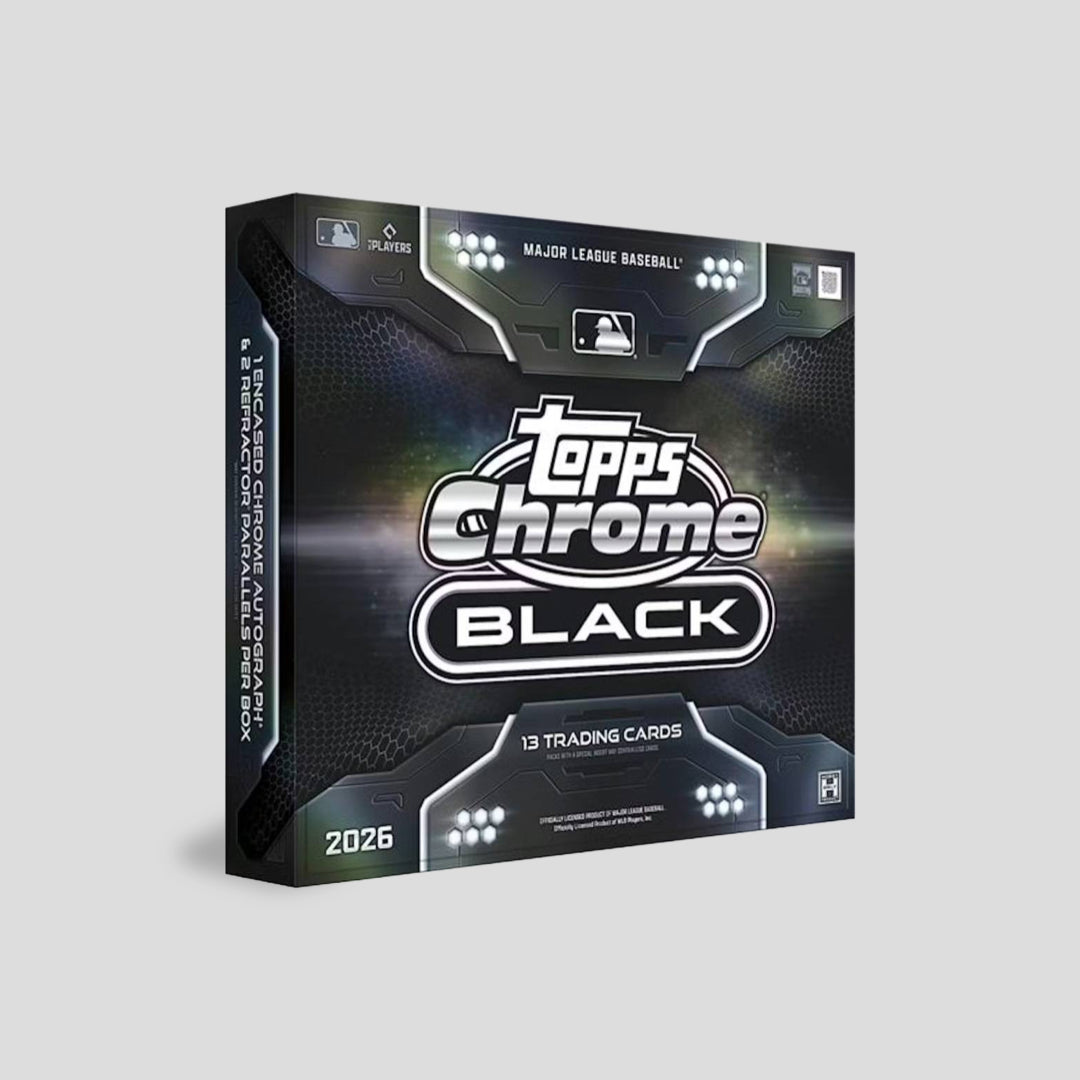 2026 Topps Chrome Black Baseball Hobby Box