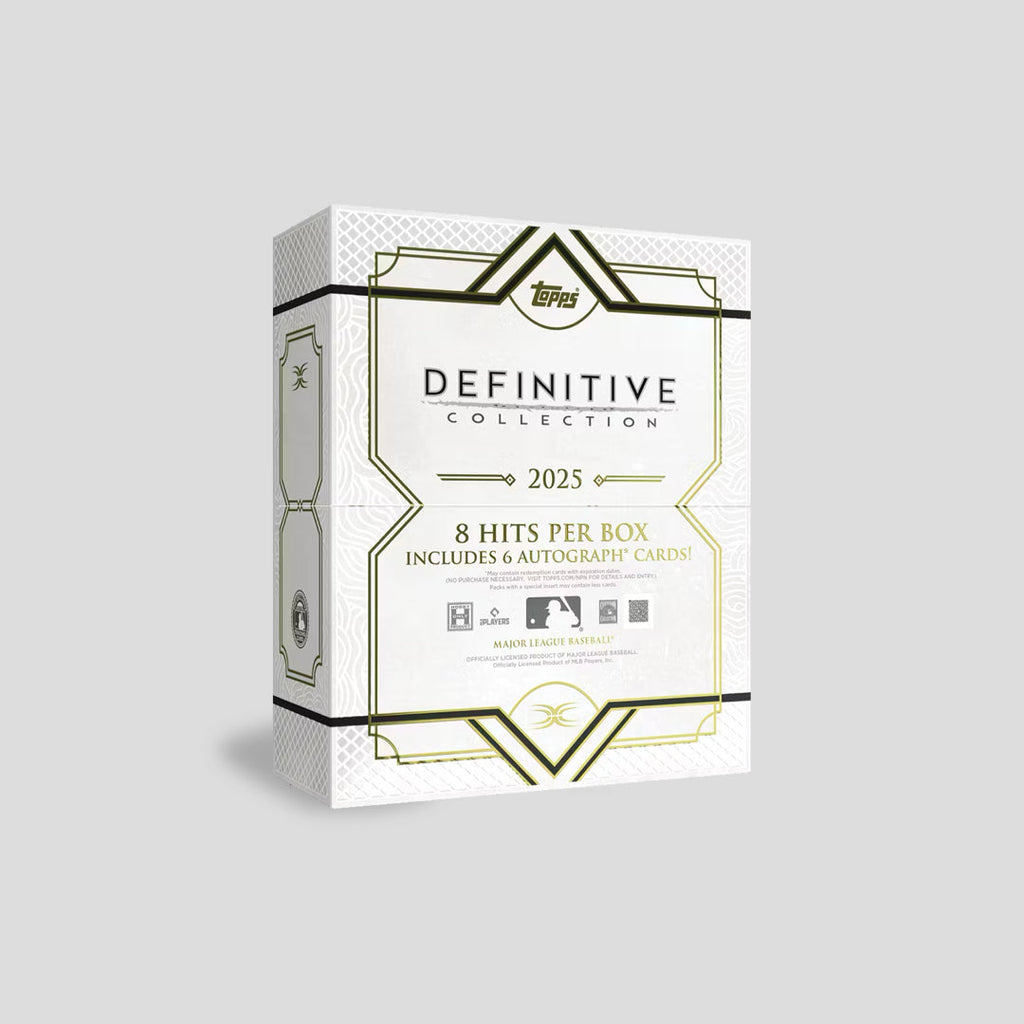 2025 Topps Definitive MLB Baseball Hobby Box
