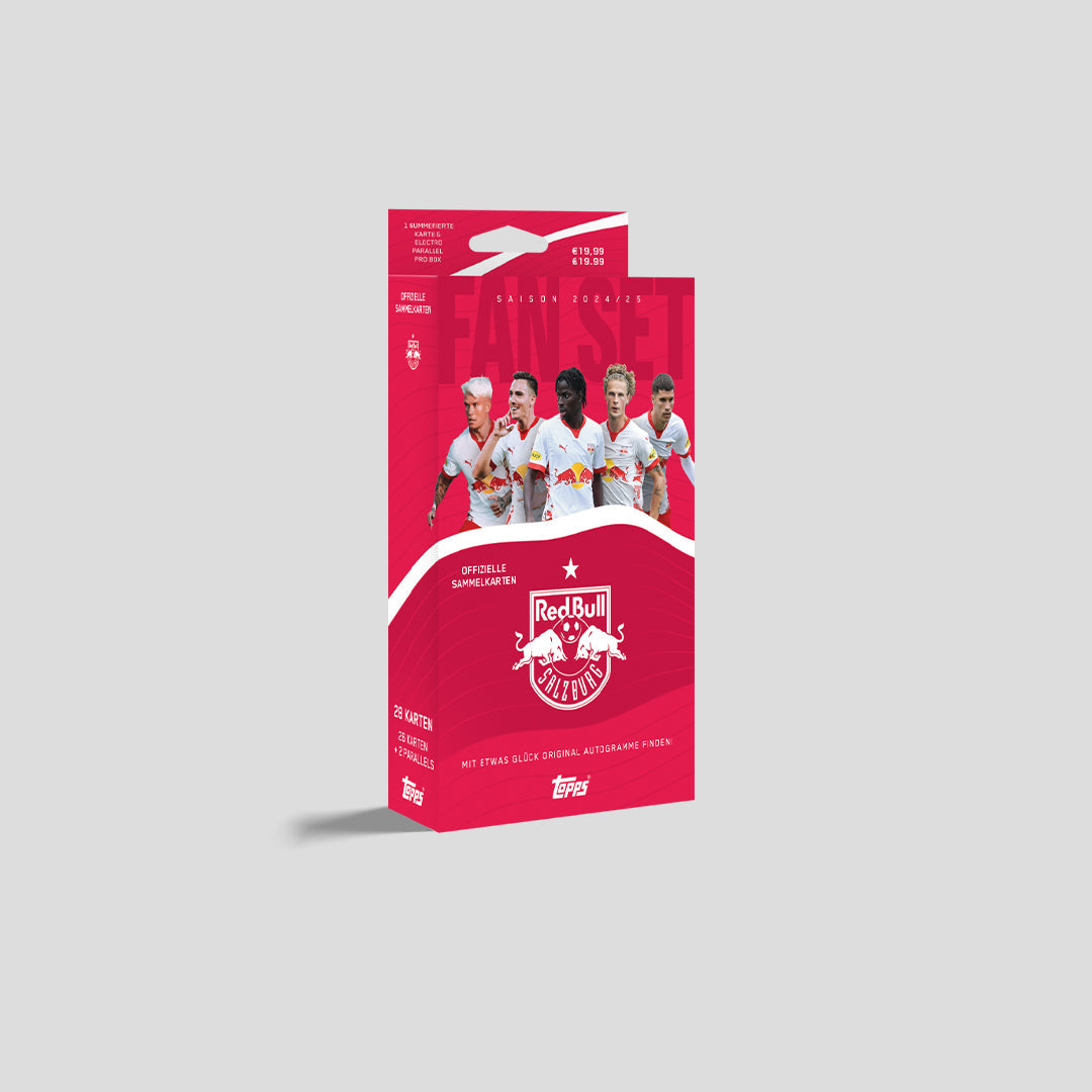 2024-25 Topps Soccer Salzburg Fan Set Box - Q's Cards