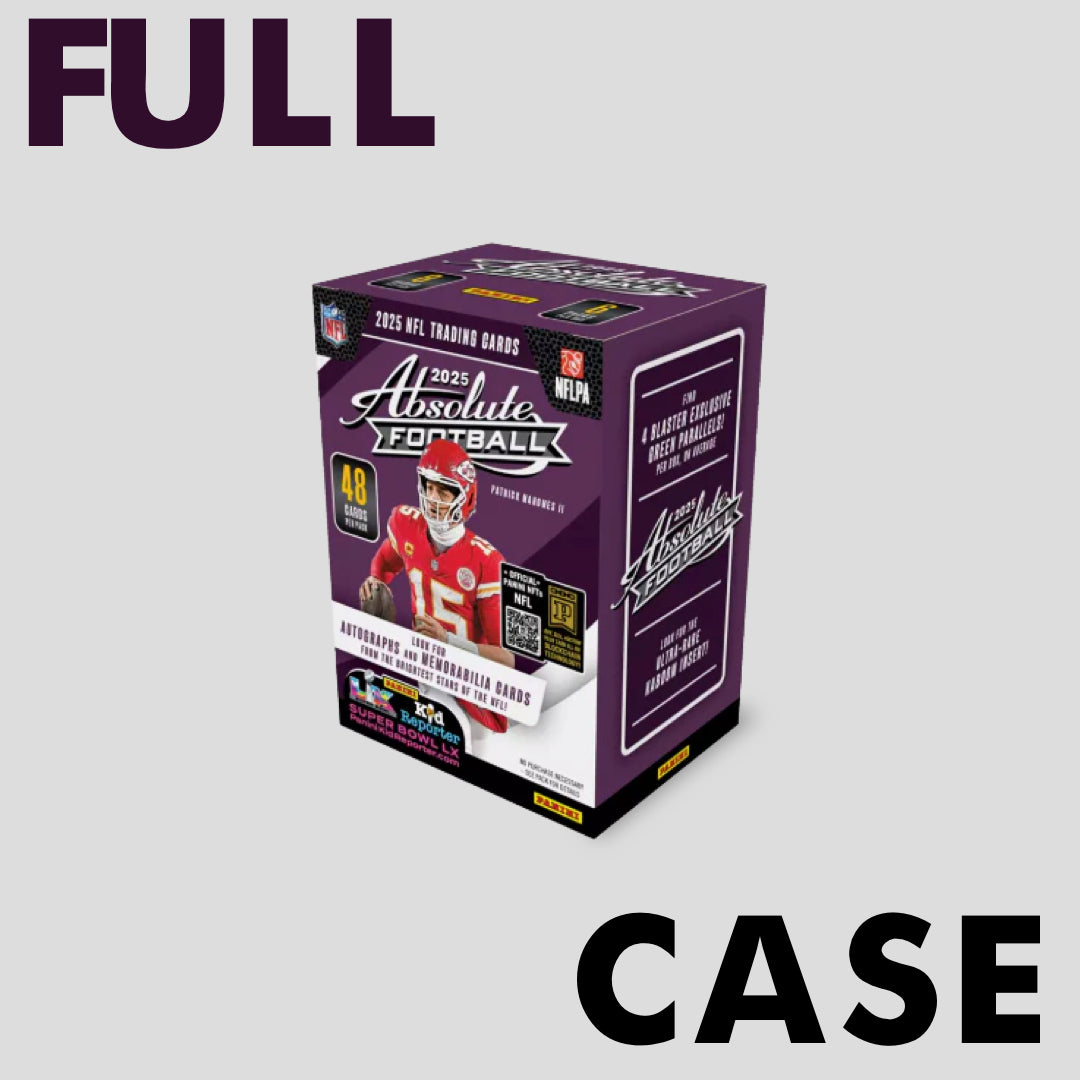 2025 Panini Football Absolute Blaster Box Case (20 boxes) - Q's Cards