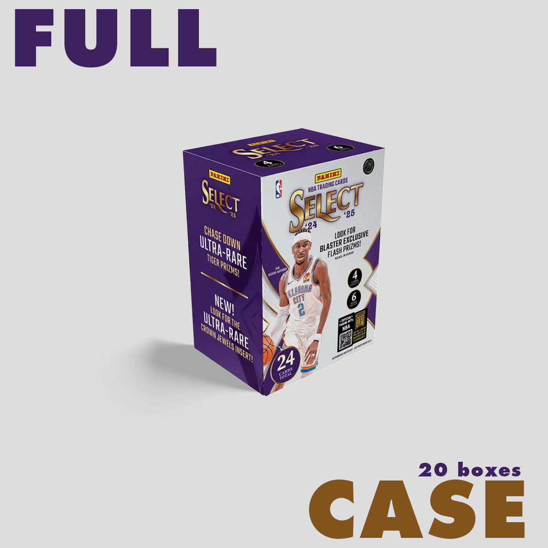 2024-25 Panini Select Basketball Blaster Box Case (20 Boxes) - Q's Cards