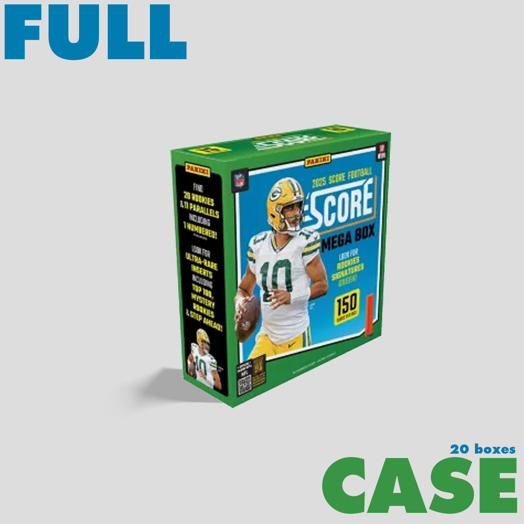 2025 Panini Score Football Mega Box Case - Q's Cards