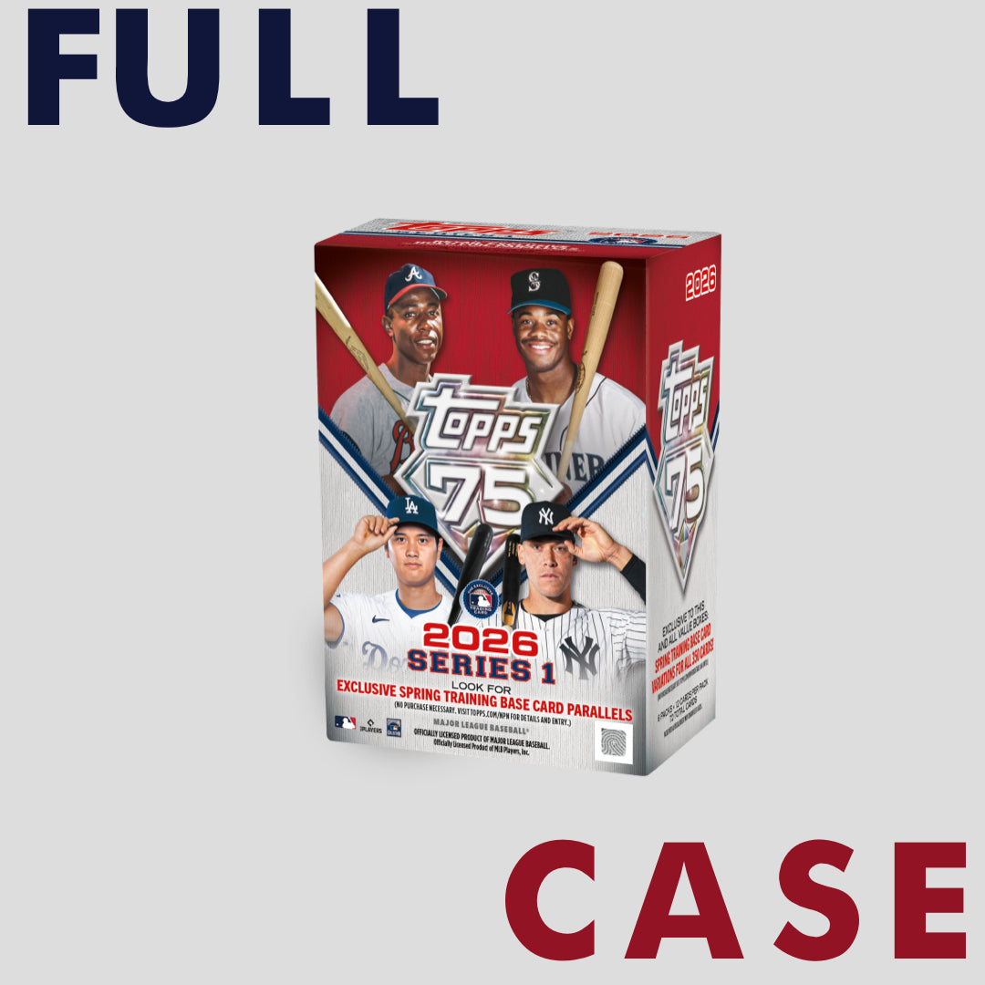 2026 Topps Series 1 Baseball Value Box Case (40 Boxes) - Q's Cards