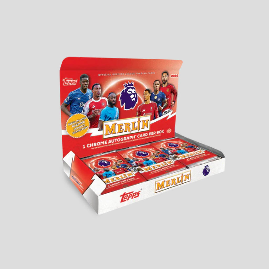 2025-26 Topps Soccer Merlin Premier League Soccer Hobby Box