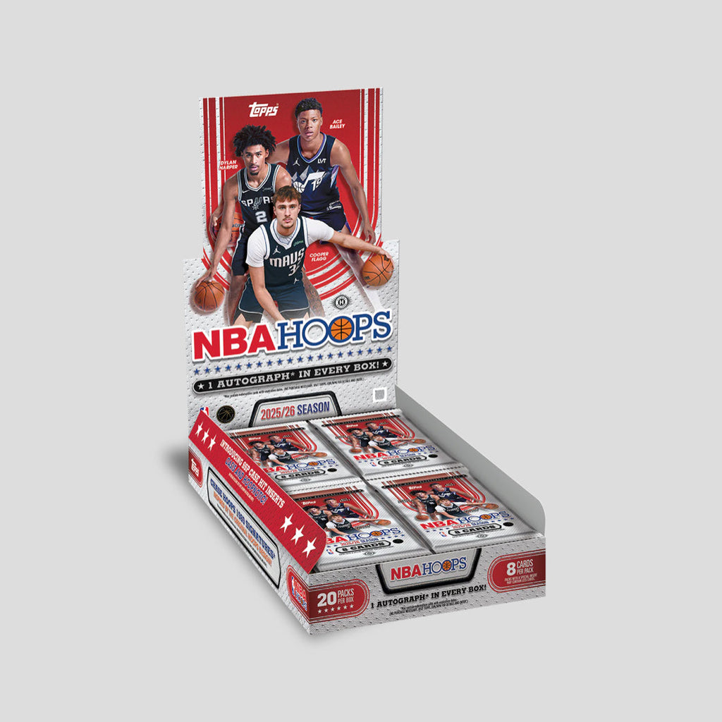 2025-26 Topps NBA Hoops Basketball Hobby Box