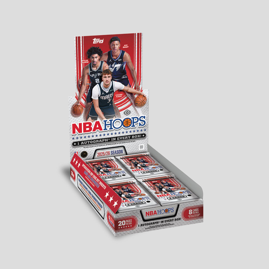 2025-26 Topps NBA Hoops Basketball Hobby Box
