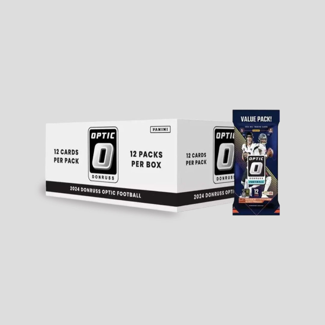 2024 Panini Donruss Optic Football Value Pack Box Box - Q's Cards