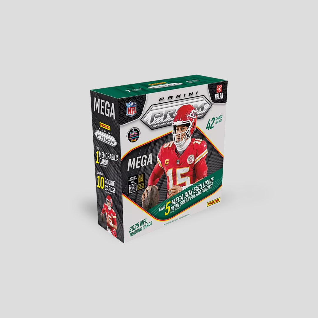 2025 Panini Prizm Football Mega Box Box - Q's Cards
