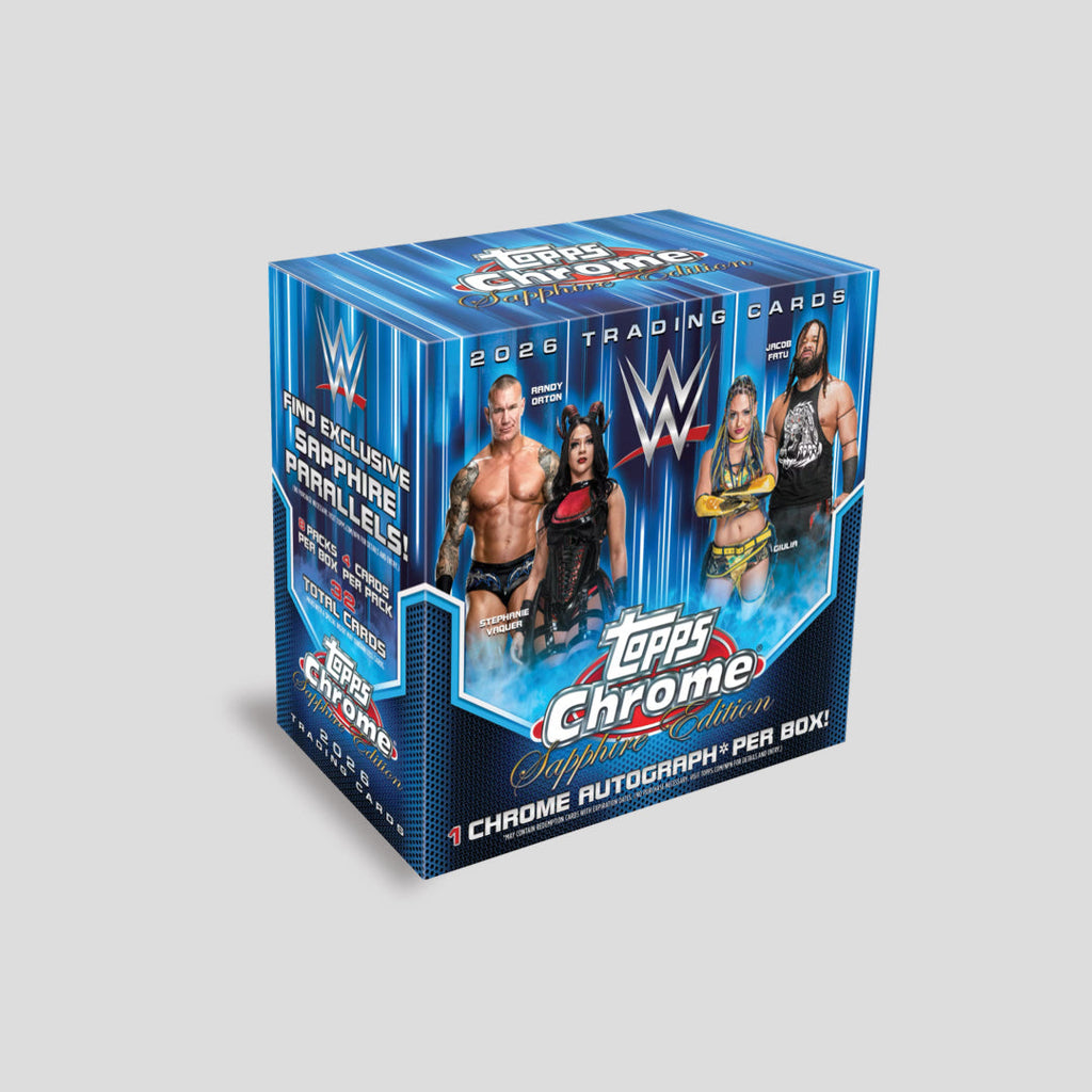 2026 Topps Chrome WWE Sapphire Hobby Box