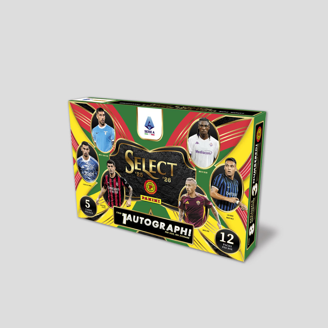 2025-26 Panini Select Soccer Serie A Hobby International Box