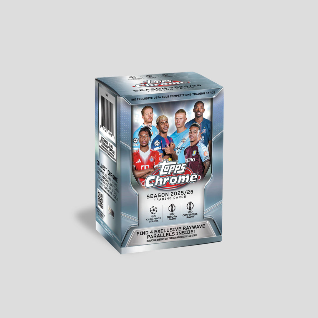 2025-26 Topps Soccer Chrome UCC UEFA Club Competitions Value Box