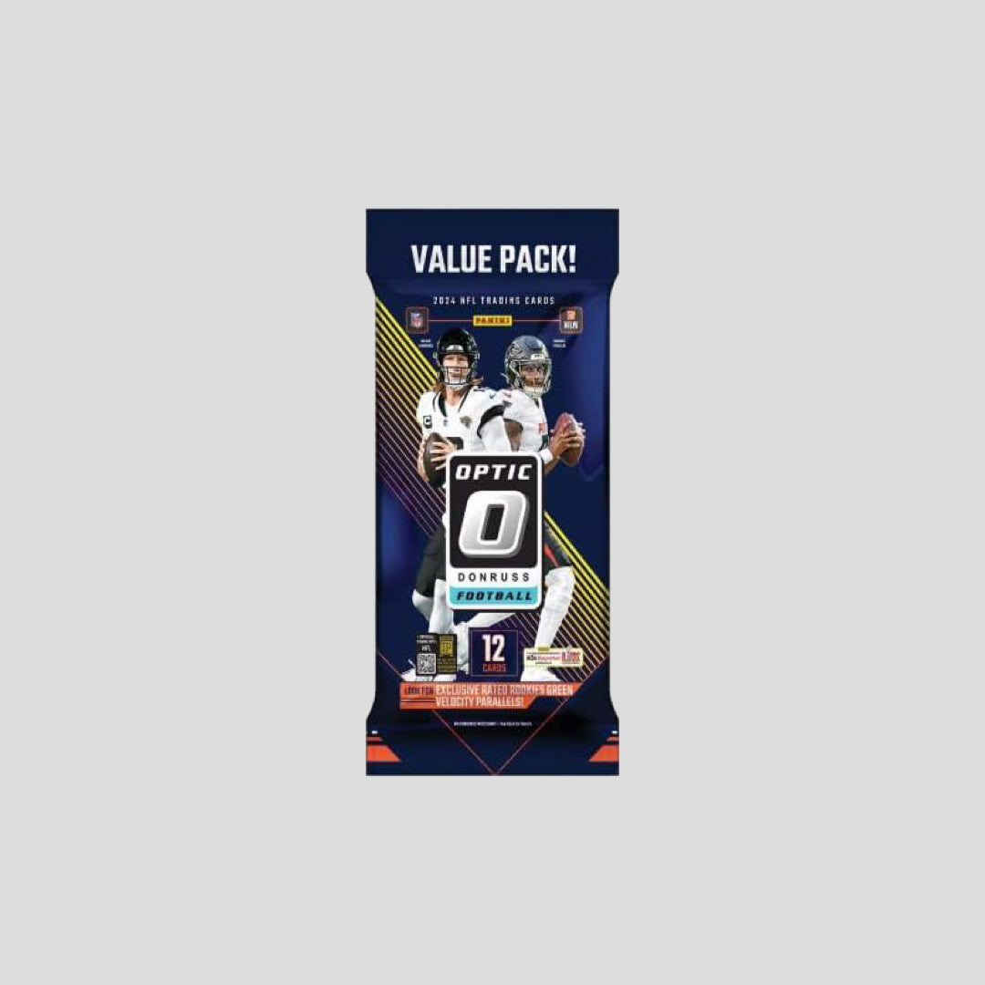 2024 Panini Donruss Optic Football Value Pack Box Pack - Q's Cards